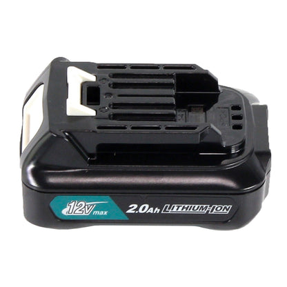 Kit source d'alimentation Makita (197658-5) 2x batterie BL 1021 B 12 V max. 2,0 Ah CXT + chargeur DC 10 SB + Makpac