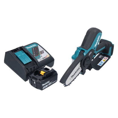 Scie à élaguer sur batterie Makita DUC 101 RM1 18 V 10 cm sans balai + 1x batterie 4,0 Ah + chargeur