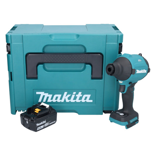 Makita DAS 180 T1J Akku Gebläse 18 V Brushless + 1x Akku 5,0 Ah + Makpac - ohne Ladegerät - Toolbrothers