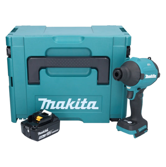 Makita DAS 180 G1J Akku Gebläse 18 V Brushless + 1x Akku 6,0 Ah + Makpac - ohne Ladegerät - Toolbrothers