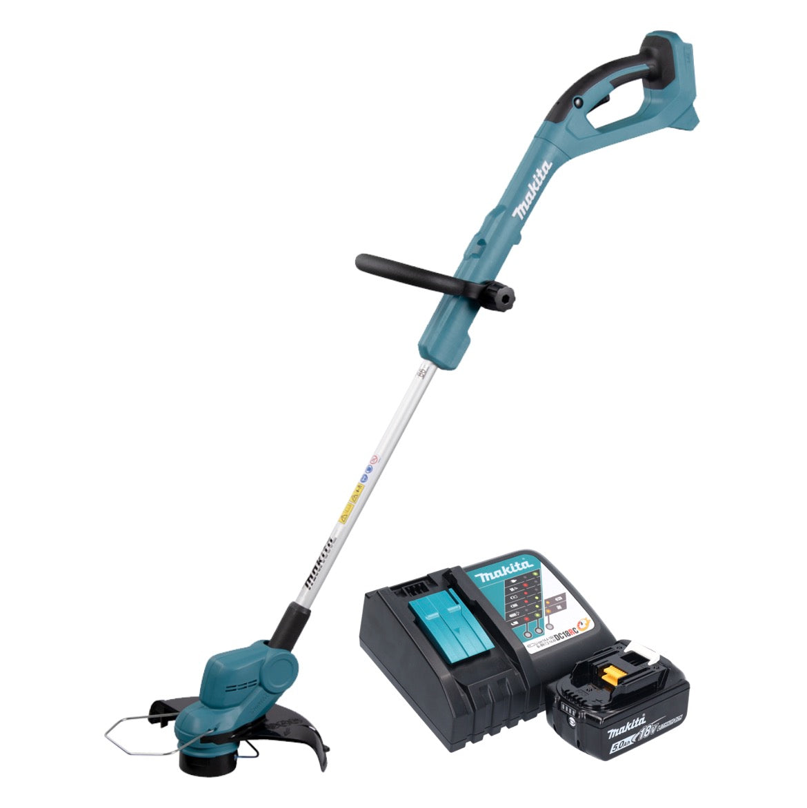 Makita DUR 193 RT1 Akku Rasentrimmer 18 V 260 mm + 1x Akku 5,0 Ah + Ladegerät - Toolbrothers