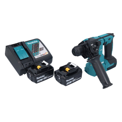 Makita DHR 183 RF Akku Bohrhammer 18 V 1,7 J SDS plus Brushless + 2x Akku 3,0 Ah + Ladegerät - Toolbrothers