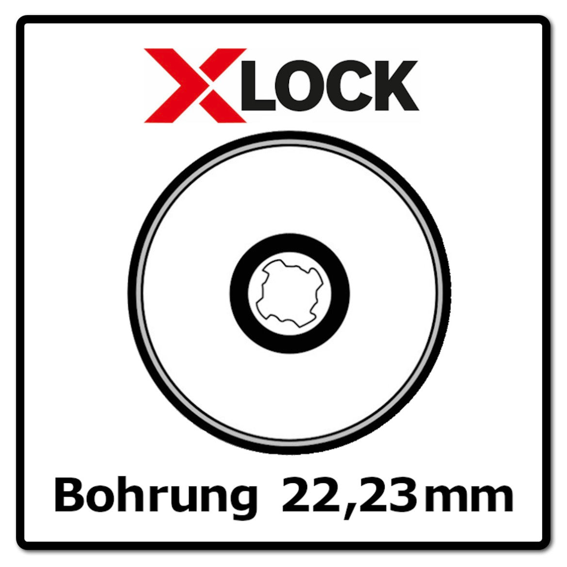 Bosch Expert for Inox & Metal Trennscheibe X-LOCK 125 x 22,23 mm 5 Stk. ( 5x 2608619264 ) - Toolbrothers