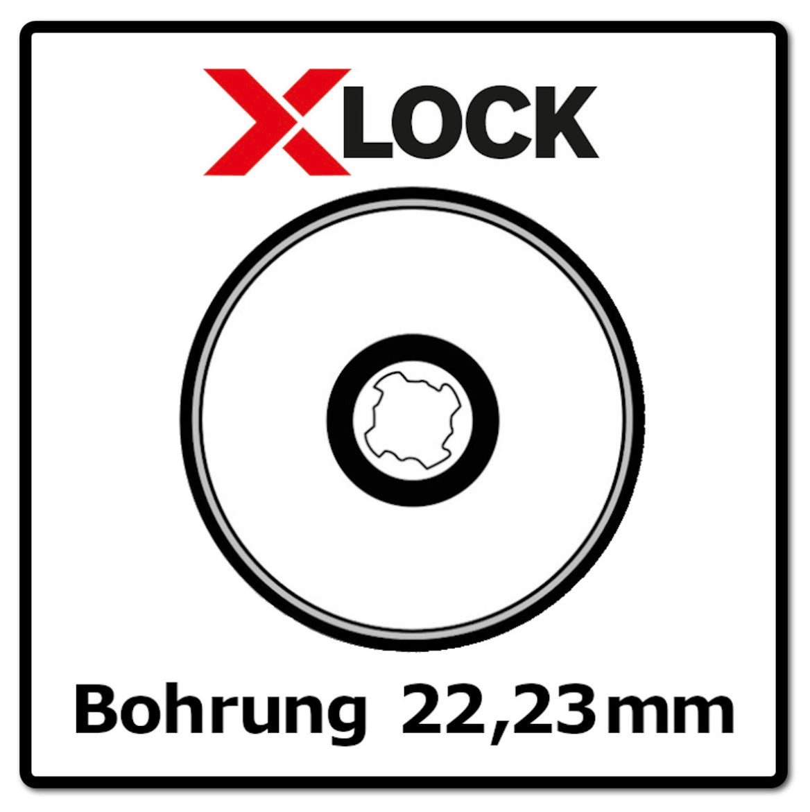 Bosch Expert for Inox & Metal Trennscheibe X-LOCK 125 x 22,23 mm 10 Stk. ( 10x 2608619264 ) - Toolbrothers