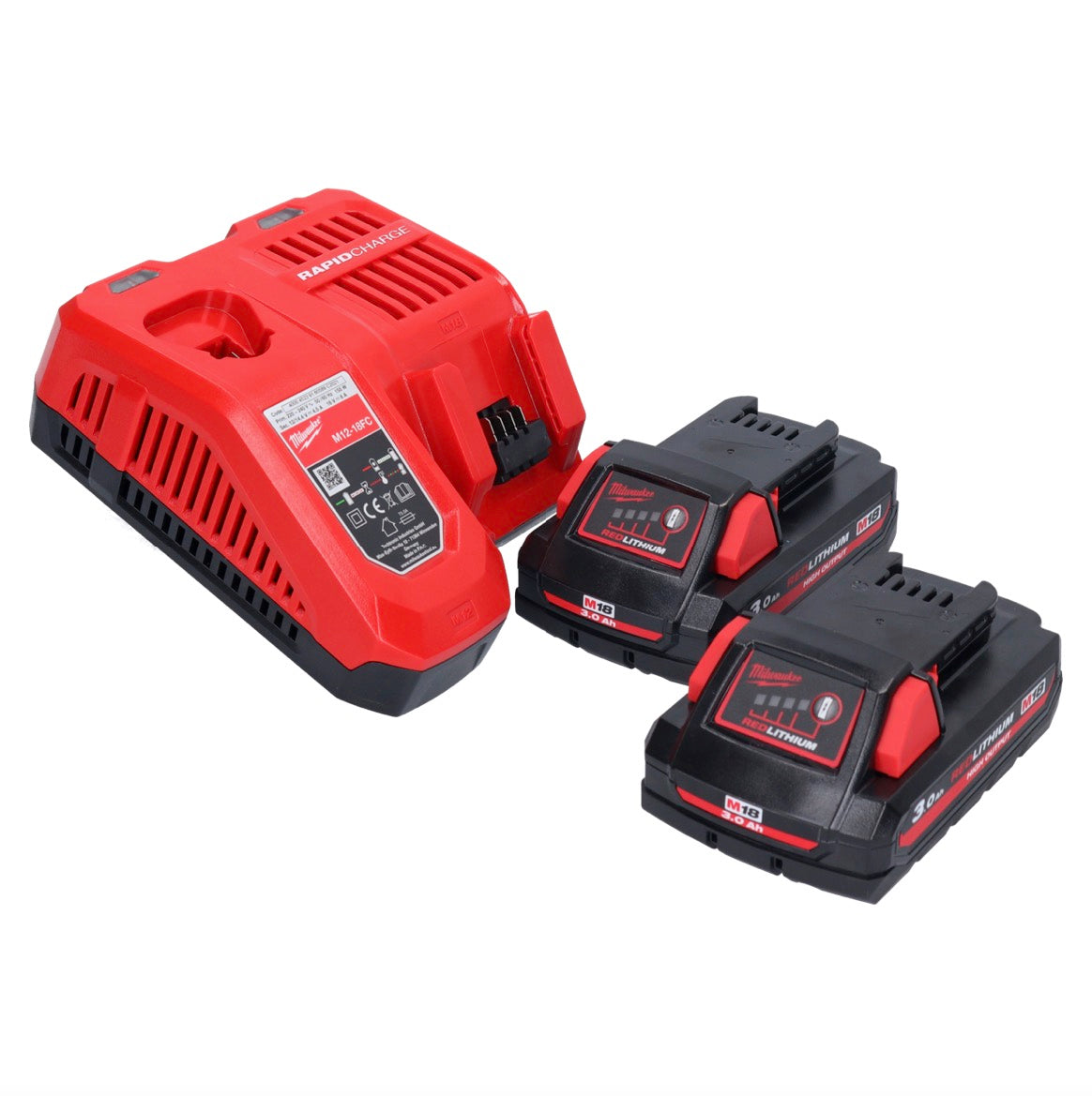 Milwaukee M18 FSAG115X-302X Akku Winkelschleifer 18 V 115 mm Brushless + 2x Akku 3,0 Ah + Ladegerät + HD Box - Toolbrothers