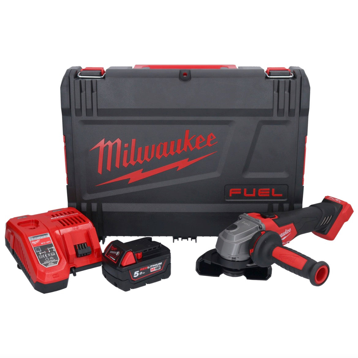 Milwaukee M18 FSAG115X-501X Akku Winkelschleifer 18 V 115 mm Brushless + 1x Akku 5,0 Ah + Ladegerät - Toolbrothers