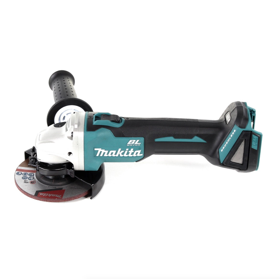 Makita DGA 504 RTJ Akku Winkelschleifer 18V 125mm Brushless + 2x Akku 5,0Ah + Ladegerät + Makpac - Toolbrothers