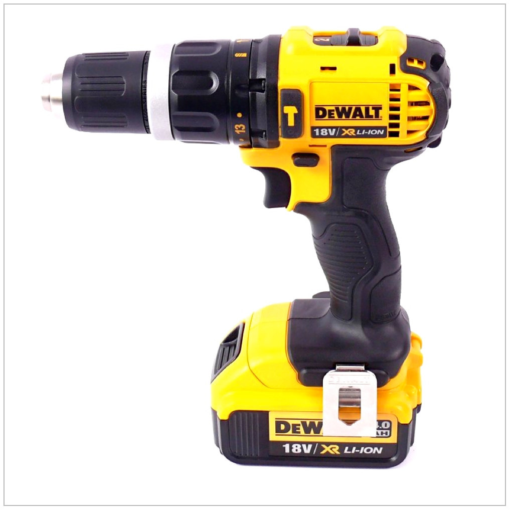 DeWalt DCD 785 M2 Akku Schlagbohrschrauber 18V + 2x Akkus 4,0Ah + Ladegerät im TSTAK Koffer - Toolbrothers