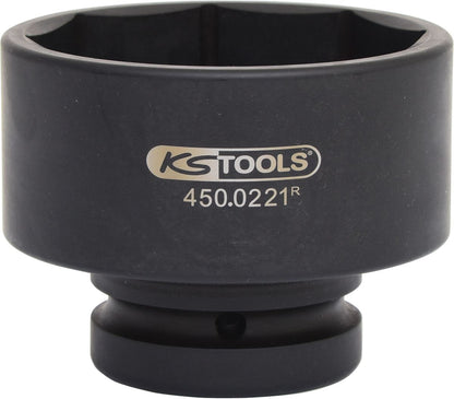 KS TOOLS 1"Achsmuttern-Schlüssel für Scania 8-kant, 80mm ( 450.0221 ) - Toolbrothers