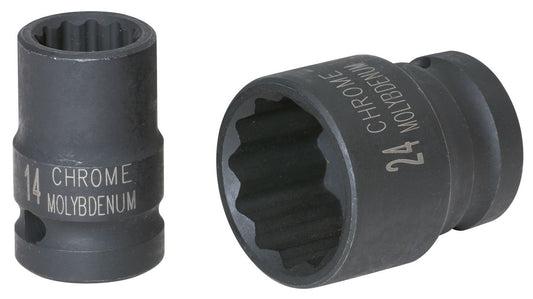 KS TOOLS 1/2" 12-kant-Kraft-Stecknuss, kurz, 9 mm ( 515.0988 ) - Toolbrothers