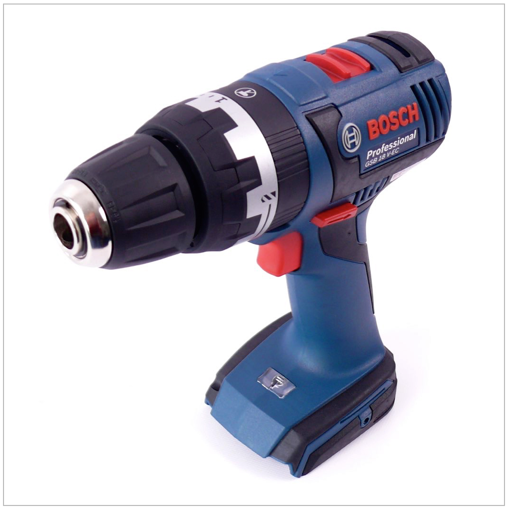 Bosch GSB 18 V-EC Professional 18 V Li-Ion Akku Schlagbohrschrauber - Solo (nur das Gerät) - Toolbrothers