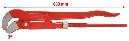 KS TOOLS 45° gewinkelte Eckrohrzange, 3'' ( 113.3000 ) - Toolbrothers