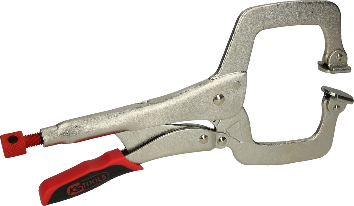 KS TOOLS Schweiß-Klammer-Gripzange, beweglichen Spannbacken 0-85mm ( 115.2014 ) - Toolbrothers