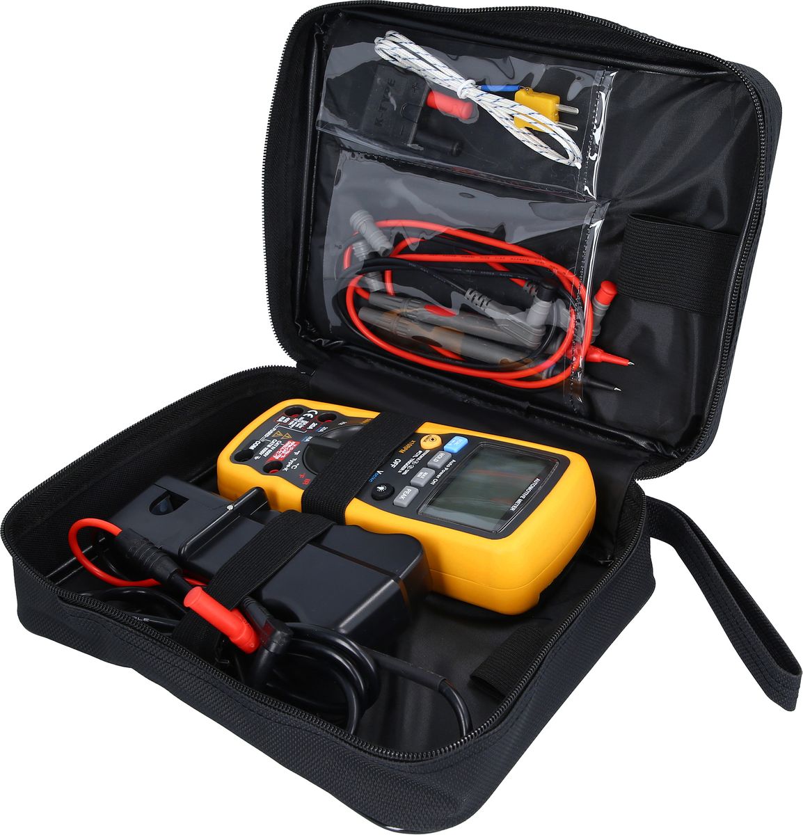 KS TOOLS Digital Multimeter inkl. Prüfspitzen mit integriertem Schlagschutz ( 117.0217 ) - Toolbrothers