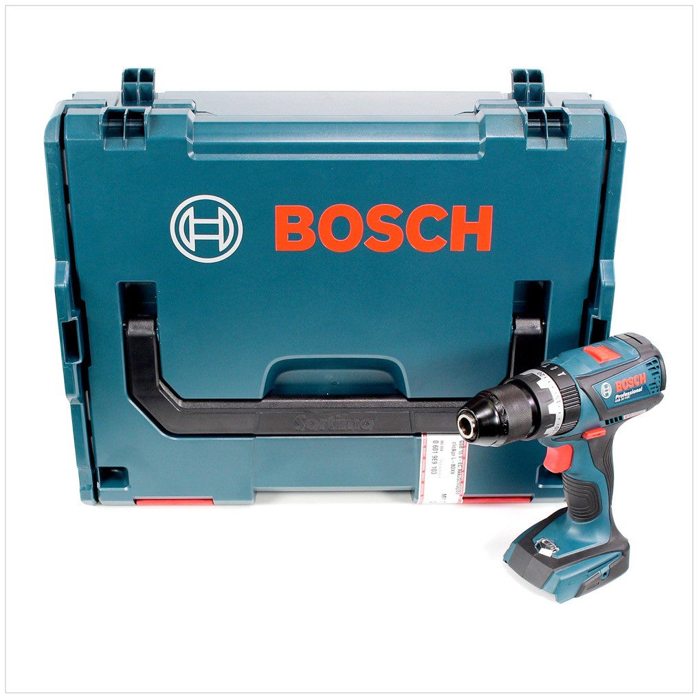 Bosch GSB 18 V-EC Akku Schlagbohrschrauber 2016 neue Version Metallbohrfutter in L-Boxx ( 06019E9103 ) - Toolbrothers