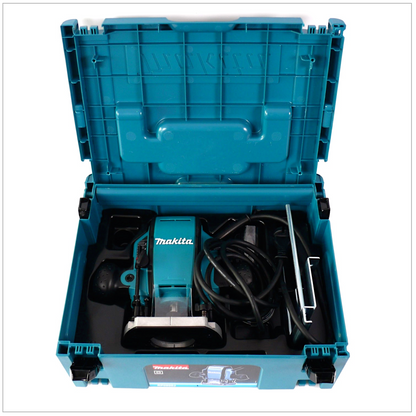 Makita RP 0900 J - 900 Watt Oberfräse 8 mm im MAKPAC Systemkoffer - Toolbrothers