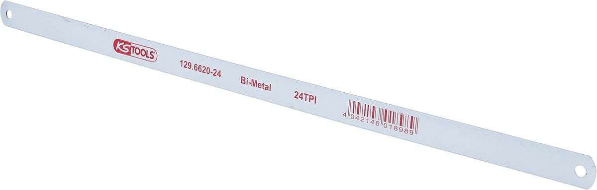 KS TOOLS HSS-Bi-Co 8 Metallhochleistungs-Sägeblatt, Zahnabstand 1,0mm ( 129.6620-24 ) - Toolbrothers