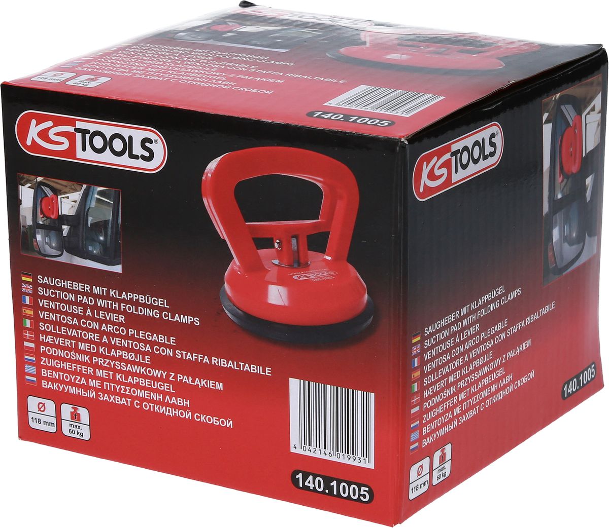 KS TOOLS Saugheber, 60kg ( 140.1005 ) - Toolbrothers