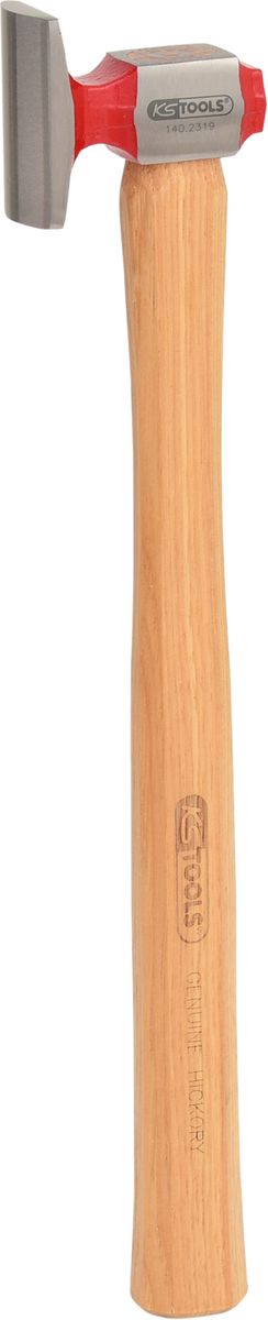 KS TOOLS Karosserie-Standard-Hammer, stark gewölbt, 30x45mm ( 140.2319 ) - Toolbrothers