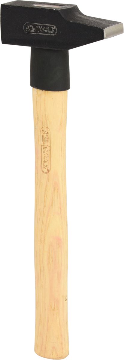 KS TOOLS Schlosserhammer, Hickory-Stiel, französische Form, 400g ( 142.1050 ) - Toolbrothers