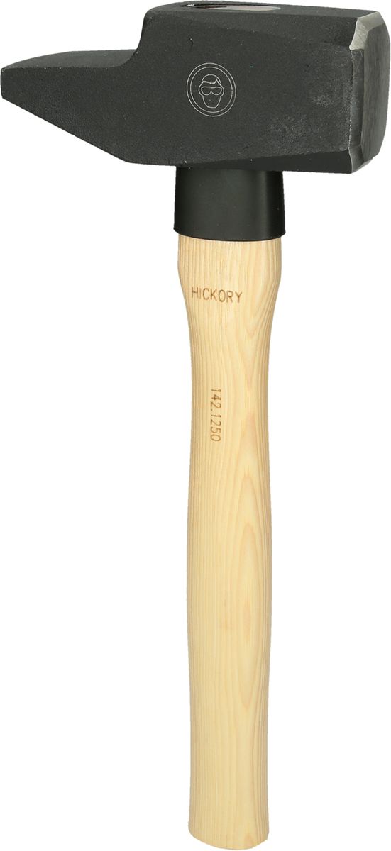 KS TOOLS Schlosserhammer, Hickory-Stiel, französische Form, 2500g ( 142.1250 ) - Toolbrothers