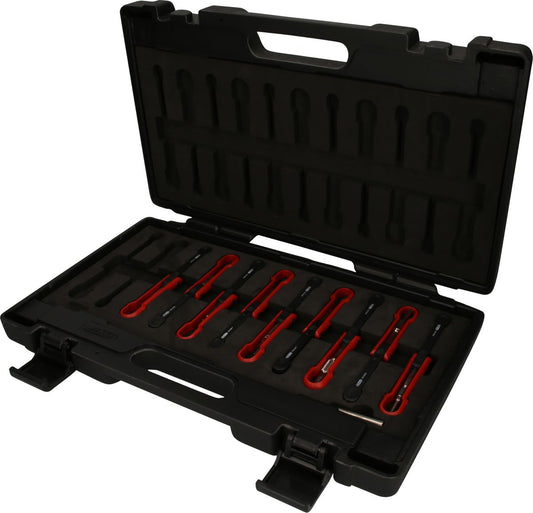 KS TOOLS Profi-Entriegelungswerkzeug-Satz NFZ, 10-tlg ( 150.0800 ) - Toolbrothers