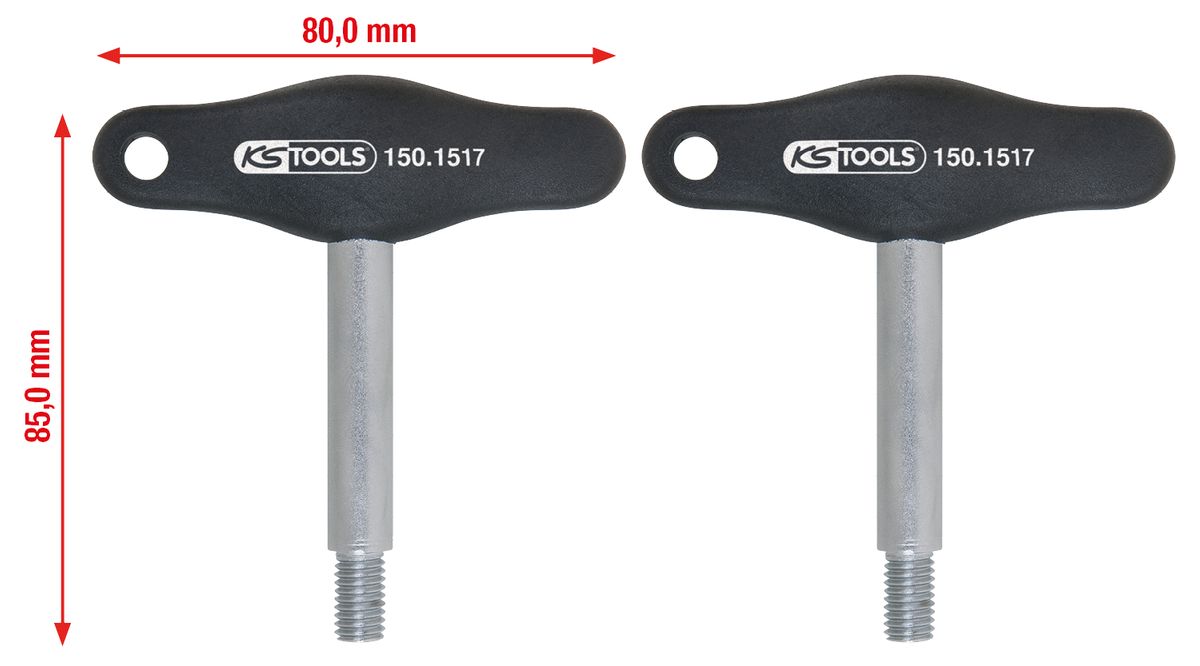 KS TOOLS Zündmodul-Abzieher-Satz, 2-tlg ( 150.1516 ) - Toolbrothers