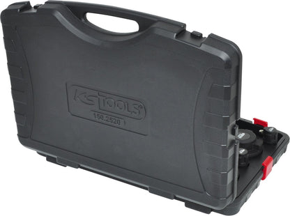 KS TOOLS Turbolader-Ladeluft-System-Prüfkoffer-Satz, 17-tlg ( 150.2520 ) - Toolbrothers