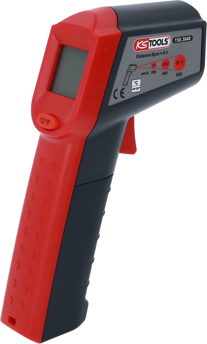 KS TOOLS Infrarot-Thermometer, -38° bis 520° ( 150.3040 ) - Toolbrothers