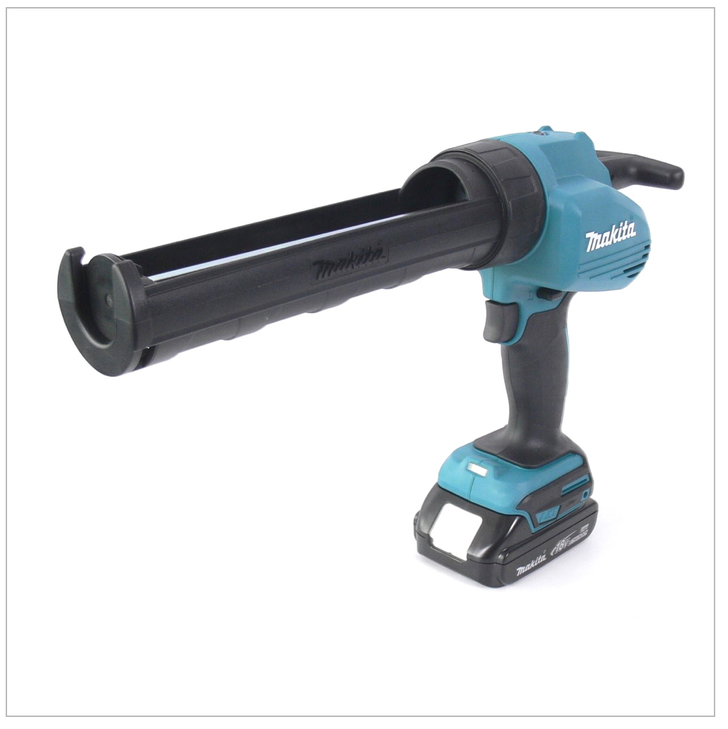 Makita DCG 180 RHE Akku Kartuschenpistole 18 V mit Aufnahme für 310 ml Kartuschen, Ladegerät , 2 x Akku BL 1815 N im Koffer - Toolbrothers