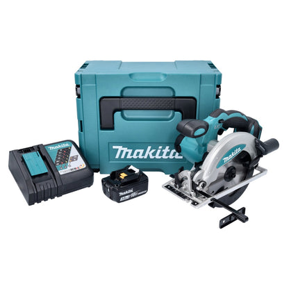 Makita DSS 610 RF1J Akku Handkreissäge 18 V 165 mm + 1x Akku 3,0 Ah + Ladegerät + Makpac - Toolbrothers