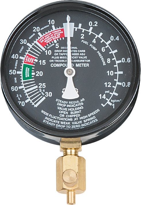 KS TOOLS Manometer Ø 92mm ( 150.3601 ) - Toolbrothers