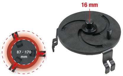 KS TOOLS 3-Arm Universal-Tankgeberschlüssel  ( 150.9388 ) - Toolbrothers