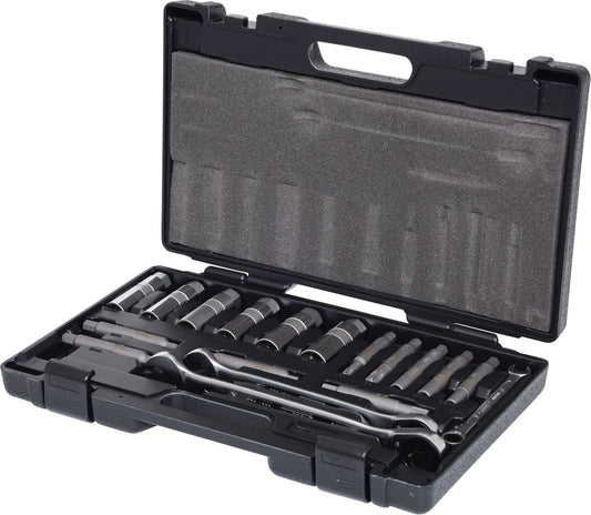 KS TOOLS Universal Stoßdämpfer-Basis-Werkzeug-Satz, 18-tlg ( 150.9430 ) - Toolbrothers