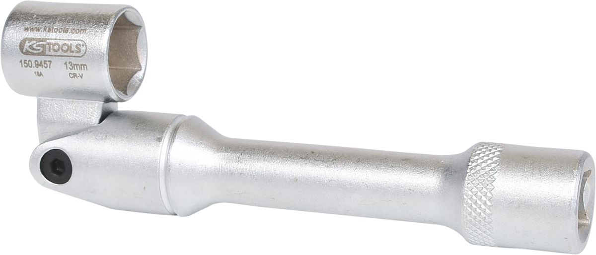 KS TOOLS Spezial Gegenhalter-Schlüssel für VAG Federbeinverschraubungen, 13mm ( 150.9457 ) - Toolbrothers