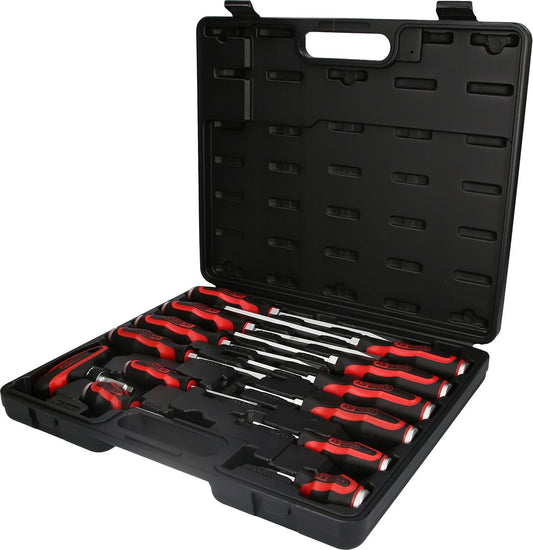 KS TOOLS ERGOTORQUE®max Schlagkappen-Schraubendreher-Satz, 13-tlg ( 151.1150 ) - Toolbrothers