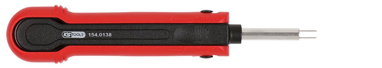 KS TOOLS Entriegelungswerkzeug für Flachsteckhülsen 2,8 mm (AMP Tyco SensorTime, Bosch BDK) ( 154.0138 ) - Toolbrothers