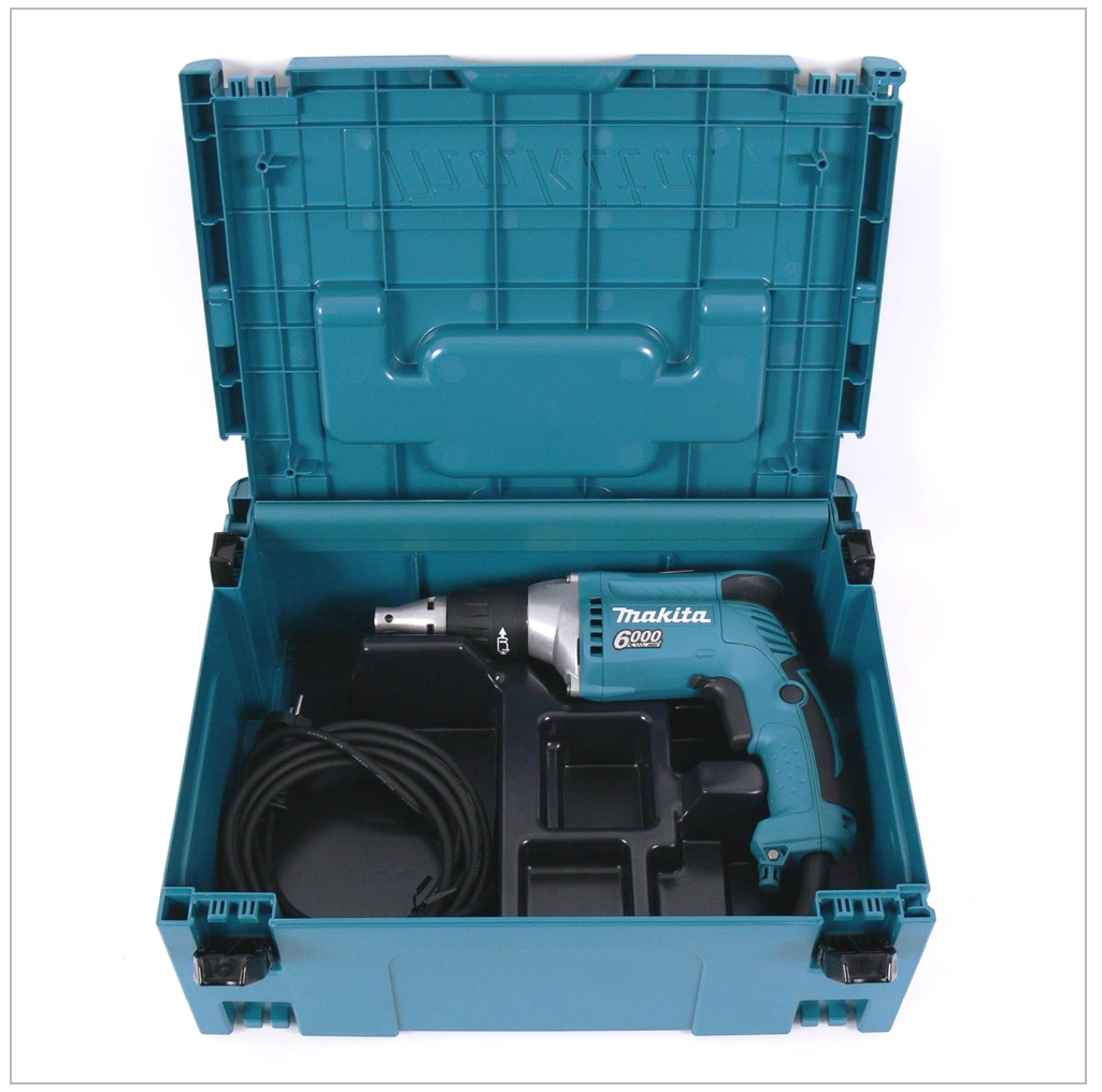 Makita FS 6300 J 570W Schrauber / Trockenbauschrauber / Schnellschrauber im Makita Makpac 2 - Toolbrothers