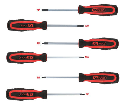 KS TOOLS ERGOTORQUEplus Schraubendreher-Satz, 6-tlg, Torx ( 159.0030 ) - Toolbrothers