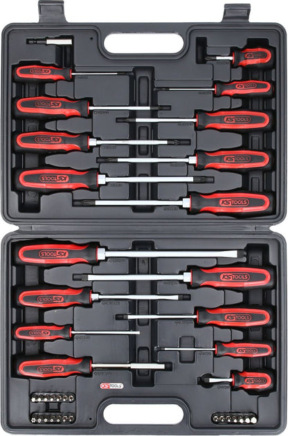 KS TOOLS ERGOTORQUEplus Schraubendreher- und Bit-Satz, 39-tlg ( 159.0100 ) - Toolbrothers