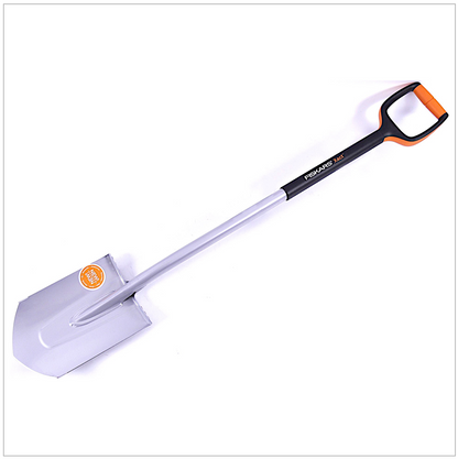 Fiskars Gärtnerspaten Ergonomic Xact Spaten, spitz, Größe L ( 131483 ) - Toolbrothers