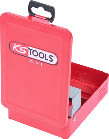 KS TOOLS HSS Stufenbohrer-Satz, Stahlblechkassette 3-tlg ( 330.2403 ) - Toolbrothers