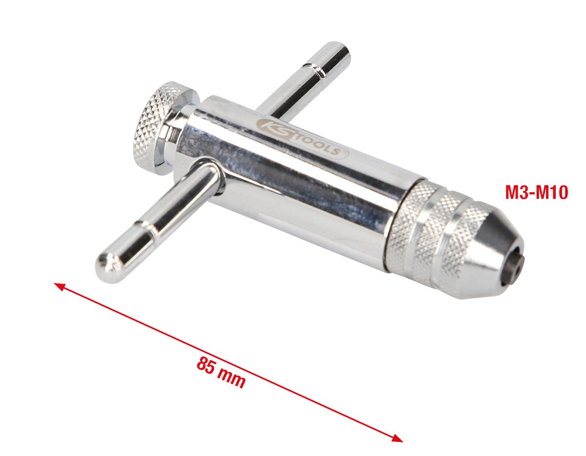 KS TOOLS Werkzeughalter mit Umschalt-Ratschenkopf, 85mm ( 331.0660 ) - Toolbrothers