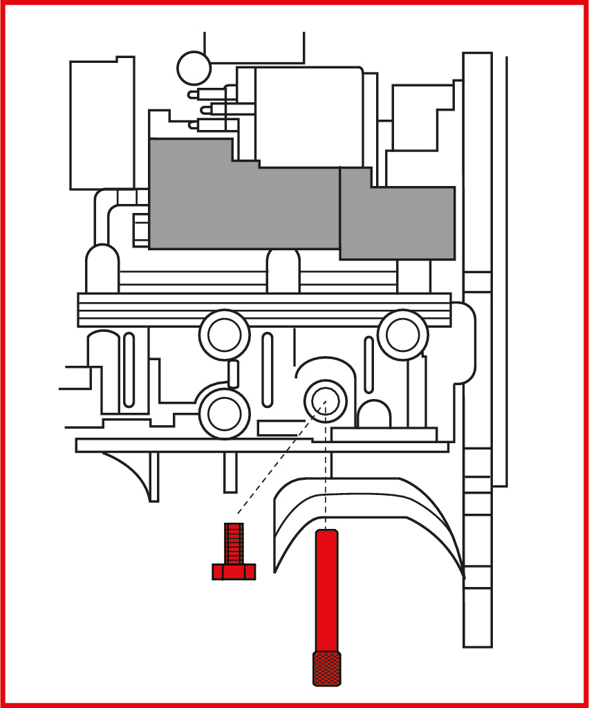 KS TOOLS Motoreinstell-Werkzeug-Satz für GM / Opel, 6-tlg ( 400.0050 ) - Toolbrothers