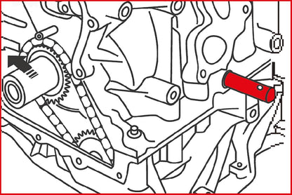 KS TOOLS Motoreinstell-Werkzeug-Satz für Nissan / Renault, 8-tlg ( 400.0950 ) - Toolbrothers