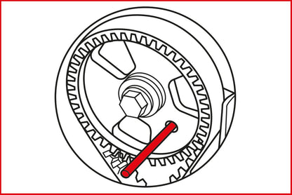 KS TOOLS Motoreinstell-Werkzeug-Satz für Ford / Land Rover / PSA / Volvo, 6-tlg ( 400.1625 )