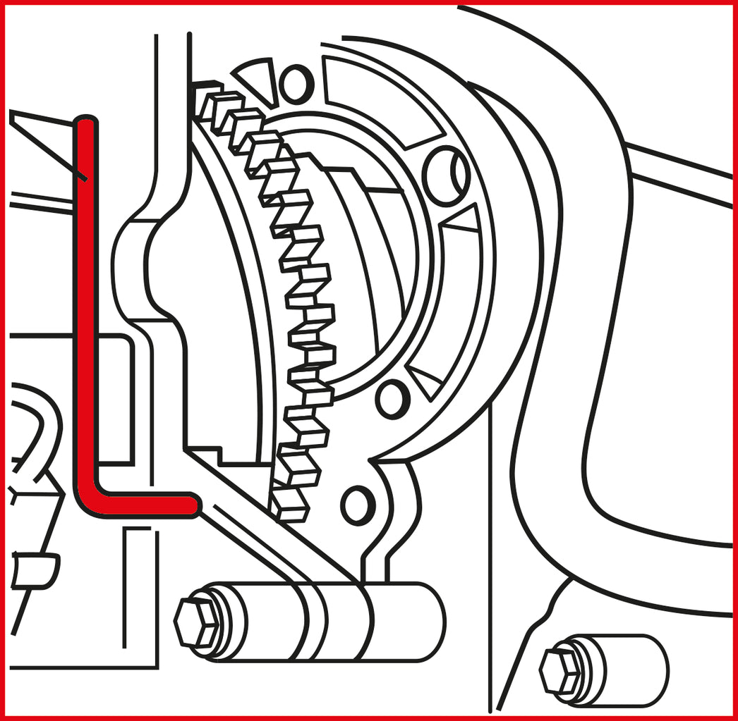 KS TOOLS Motoreinstell-Werkzeug-Satz für Ford / Land Rover / PSA / Volvo, 6-tlg ( 400.1625 )