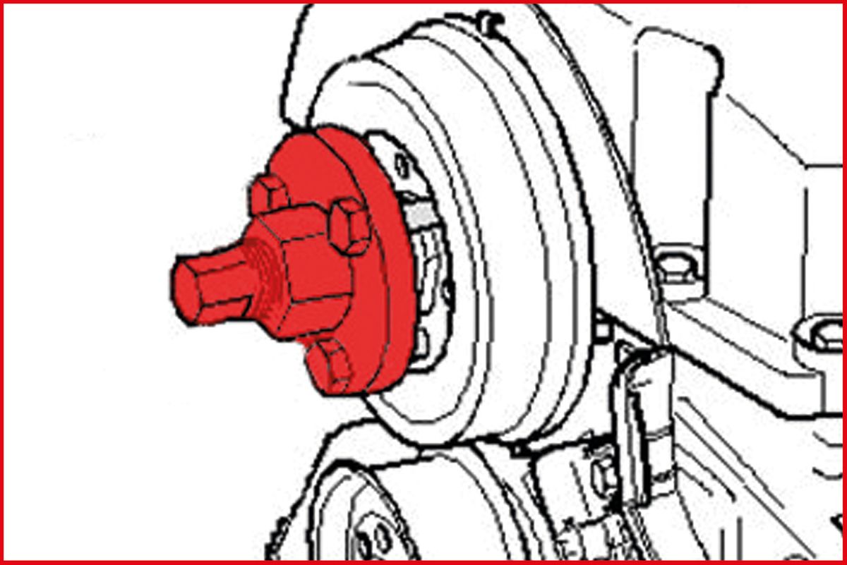 KS TOOLS Nockenwellen-Naben-Abzieher ( 400.2105 ) - Toolbrothers