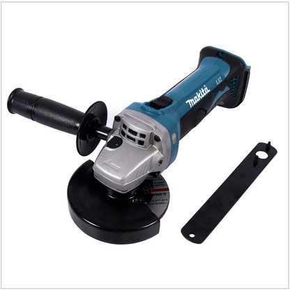 Makita DGA 452 ZE Akku Winkelschleifer 18V 115mm Solo + 1x passende Einlage für Makpac (  837632-8 ) - ohne Akku, ohne Ladegerät - Toolbrothers