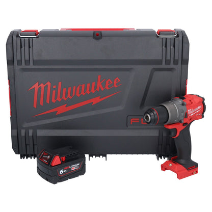 Milwaukee M18 FPD3-601X Akku Schlagbohrschrauber 18 V 158 Nm Brushless + 1x Akku 6,0 Ah + HD Box - ohne Ladegerät